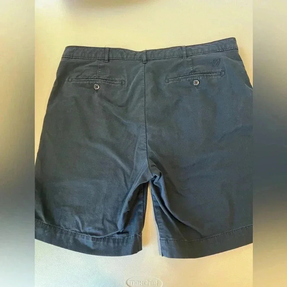 Bundle cremieux flat front shorts 8” 38 100% cotton red blue navy - Picture 7 of 9